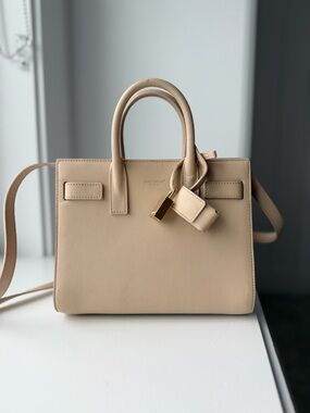 Ysl Saint Laurent

Nano Sac De Jour Leather Satchel